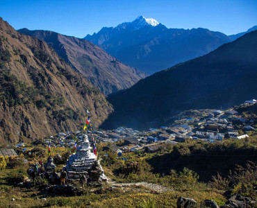 The Religious Sites in the Himalayas of Nepal
